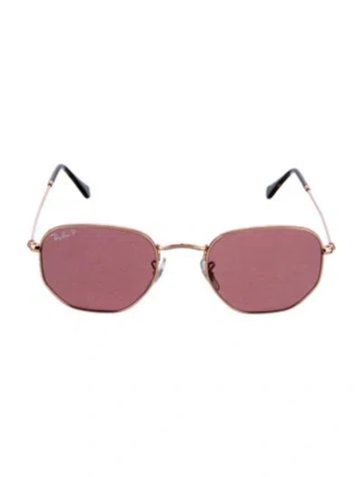 Pre-owned Ray Ban Sunglasses In Red