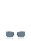 Ray Ban Rb3768 Metal Irregular Sunglasses In Blue