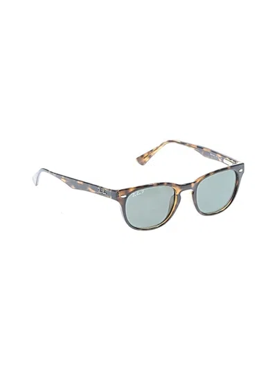 Pre-owned Ray Ban Sunglasses In Tan
