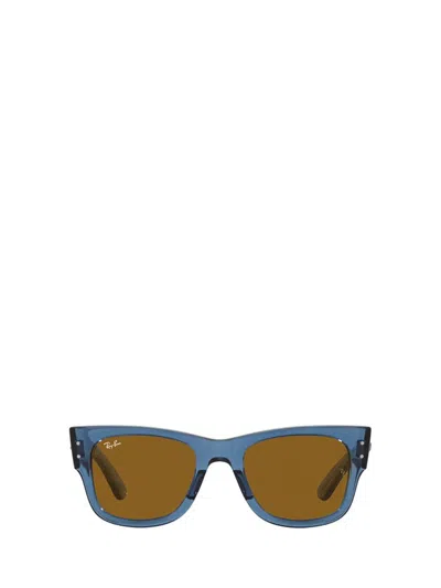 Ray Ban Ray In Transparent Blue