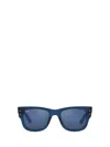 Ray Ban Womens Blue Rb0840s Wayfarer Tortoiseshell Sunglasses In Transparent Dark Blue