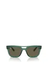 Ray Ban Ray-ban Womens Green Rb4426 Phil Square-frame Injected Sunglasses In Transparent Green