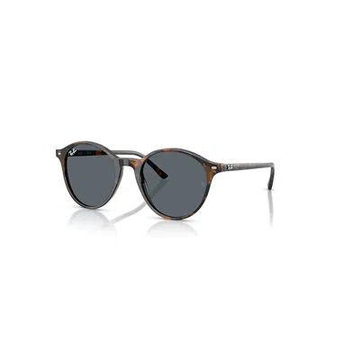 Ray Ban Sunglasses Unisex Bernard - Havana Yellow & Blue Frame Blue Lenses 51-21