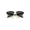 Ray Ban Clubmaster Reverse Sunglasses Transparent Dark Grey Frame Grey Lenses 54-21