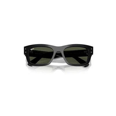 Ray Ban Joseph Sunglasses Black Frame Green Lenses 55-20