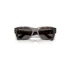 Ray Ban Joseph Sunglasses Havana Frame Grey Lenses 55-20 In Brown