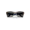 Ray Ban Joseph Sunglasses Havana Grey On Gradient Blue Frame Grey Lenses 55-20