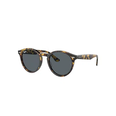 Ray Ban Larry X The Ones Sonnenbrillen Havana Gelb Fassung Blau Glas 49-21 In Yellow Havana