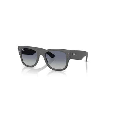 Ray Ban Mega Wayfarer Liteforce Sonnenbrillen Sand Grau Fassung Grau Glas 50-21