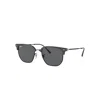 Ray Ban New Clubmaster Sonnenbrillen Schwarz Fassung Grau Glas 51-20 In Black