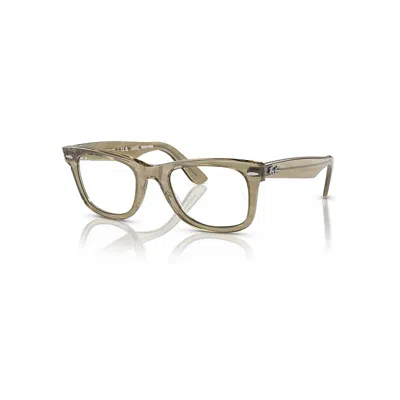 Ray Ban Original Wayfarer Change Transitions® Sonnenbrillen Grau Gestreift Selbsttönend Fassung Klar Glas 50