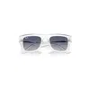 Ray Ban Rb2217m Home Race Special Edition 2025 Sunglasses Transparent Frame Grey Lenses 53-21