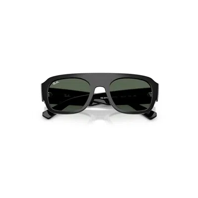 Ray Ban Rb2218 Sunglasses Black Frame Green Lenses 55-22