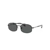 Ray Ban Rb3719 Sonnenbrillen Schwarz Fassung Grau Glas 54-20 In Schwarz