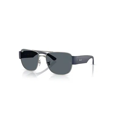 Ray Ban Rb3756 Sonnenbrillen Sand Dunkelblau Fassung Blau Glas 56-18