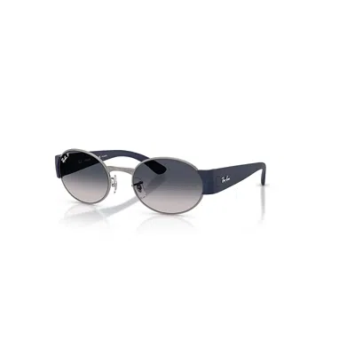 Ray Ban Sunglasses Unisex Rb3770 - Sand Blue Frame Blue Lenses Polarized 52-20