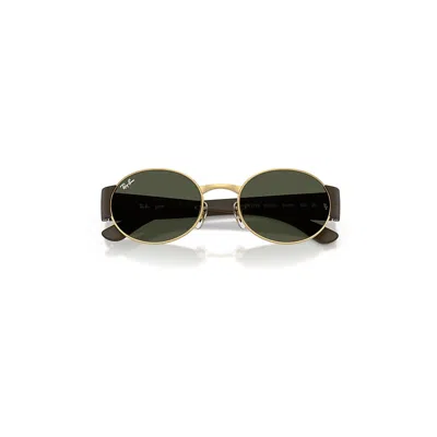 Ray Ban Rb3770 Sunglasses Sand Brown Frame Green Lenses 52-20