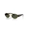 Ray Ban Sunglasses Unisex Rb3770 - Sand Brown Frame Green Lenses 54-20 In Brown
