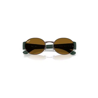 Ray Ban Rb3770 Sunglasses Sand Green Frame Brown Lenses 54-20