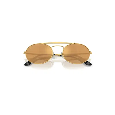 Ray Ban Rb3775m Scuderia Ferrari Collection Sunglasses Legend Gold Frame Brown Lenses 54-20