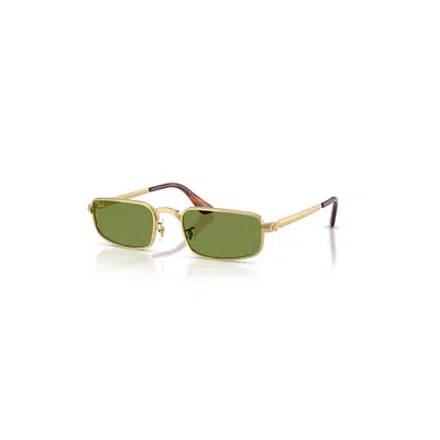 Ray Ban Sunglasses Unisex Rb3927 By A$ap Rocky - Arista Gold Frame Green Lenses 54-21