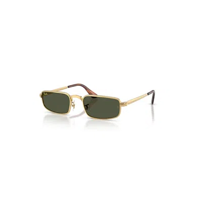 Ray Ban Sunglasses Unisex Rb3927 By A$ap Rocky - Arista Gold Frame Green Lenses 54-21