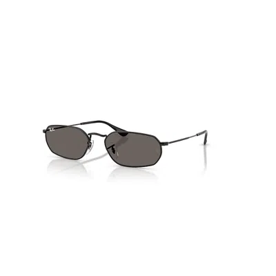 Ray Ban Sunglasses Unisex Rb3947 - Black Frame Grey Lenses 57-18