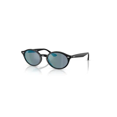 Ray Ban Rb4315 Sonnenbrillen Schwarz Fassung Blau Glas 51-21 In Black