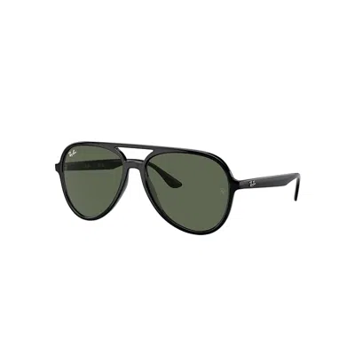 Ray Ban Sunglasses Unisex Rb4376 - Black Frame Green Lenses 57-16