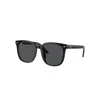 Ray Ban Rb4401d Sunglasses Black Frame Grey Lenses 57-20 In Black