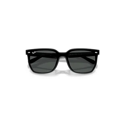 Ray Ban Rb4466d Sunglasses Black Frame Grey Lenses 01-47