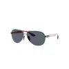 Ray Ban Scuderia Ferrari Las Vegas Ltd | Rb8331m Sonnenbrillen Allutex Grau Und Rot Fassung Grau Glas 61-13 In Allutex Grau Und Rot