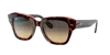 Ray Ban State Street Sunglasses Tortoise Frame Brown Lenses 49-20 In Tortoise