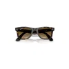 Ray Ban Wayfarer Ease Sunglasses Havana Frame Brown Lenses Polarized 50-22 In Brown