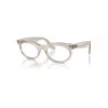 Ray Ban Wayfarer Oval Change Transitions® Sonnenbrillen Graue Wellen Selbsttönend Fassung Klar Glas 53-22 In Graue Wellen Selbsttönend