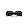 Ray Ban Rb2221 Sunglasses Black Frame Green Lenses 53-18 In Black