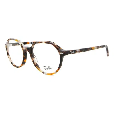 Ray Ban Thalia Demo Round Unisex Eyeglasses Rx5395 8173 49 In White