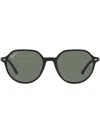 Ray Ban Rb219553 Thalia Square-frame Acetate Sunglasses In Green