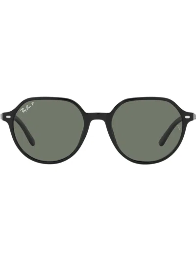 Ray Ban Rb219553 Thalia Square-frame Acetate Sunglasses In Green