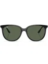 Ray Ban Tinted-lenses Square-frame Sunglasses In Schwarz