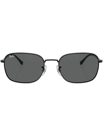 Ray Ban Tinted-lenses Square-frame Sunglasses In Schwarz