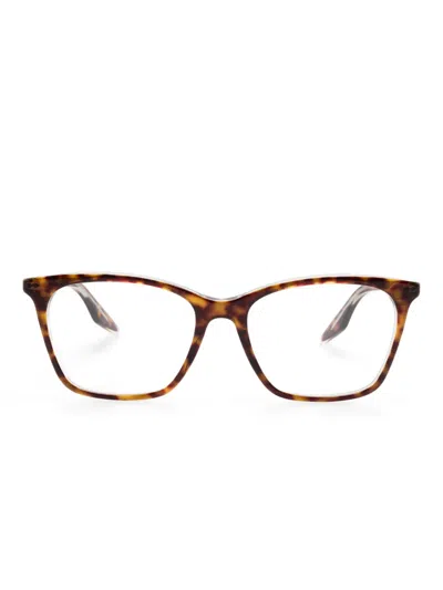 Ray Ban Tortoiseshell-effect Glasses In Brown