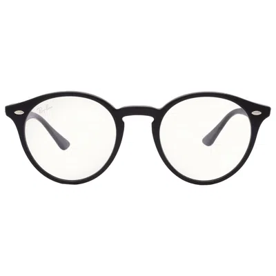 Ray Ban Transitions Clear/blue Round Unisex Sunglasses Rb2180 601/mf 49 In Black