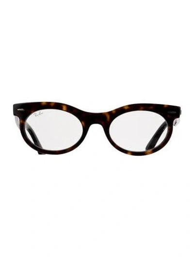 Pre-owned Ray Ban Transitions Wayfarer Eyeglasses In Brown