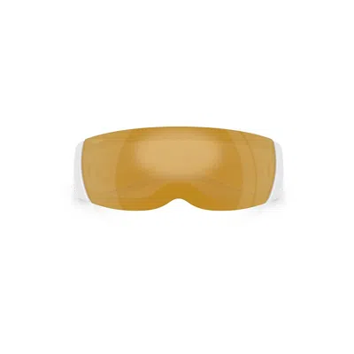 Ray Ban Ultra Wrap 002 Next Generation Collection Sunglasses White Frame Gold Lenses 01-41