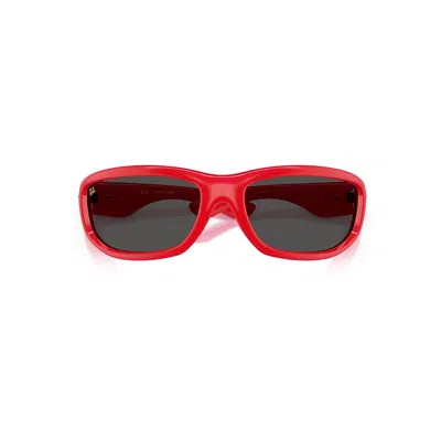 Ray Ban Ultra Wrap 003 Next Generation Collection Sunglasses Red Frame Black Lenses 86-20