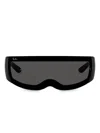 Ray Ban Ultra Wrap Geometric Sunglasses In Black