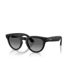 Ray Ban Unisex Ai Meta Gen2 Polarized Headliner Sunglasses, Rw4013 In Black