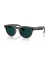 Ray Ban Unisex Ai Meta Gen2 Transition Headliner Glasses, Rw4013 In Gray