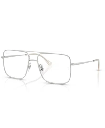 Ray Ban Unisex Ari Optics Eyeglasses, Rb3758v In Silver